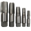 Drill America 5Pc. NPT Pipe Tap Set 1/8, /1/4, 3/8, 1/2, 3/4 POUCSNPT5